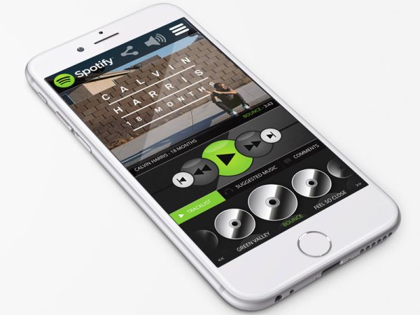 james media - spotify design